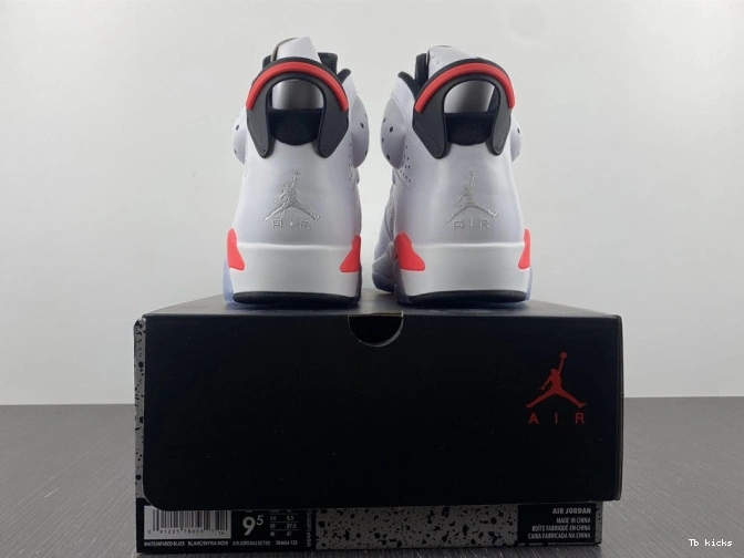 Reps TBK 6 Infrared 384664-123 White (2014) Jordan Retro 0805